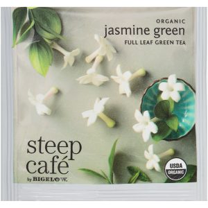 organic jasmine full leaf green tea